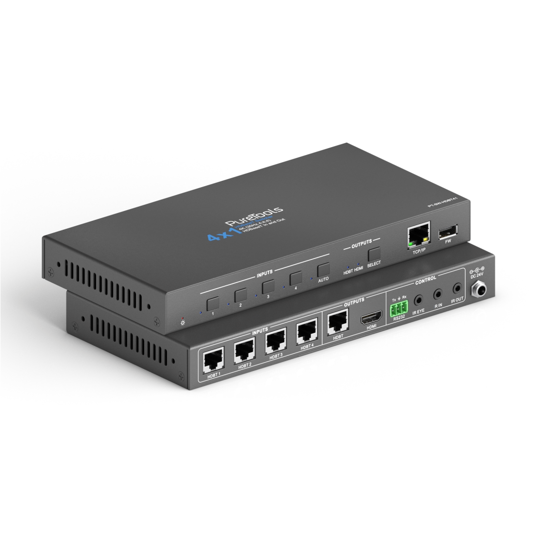 Коммутатор PureLink PT-SW-HDBT41 HDBaseT 4x1, 4K(60Hz 4:2:0)